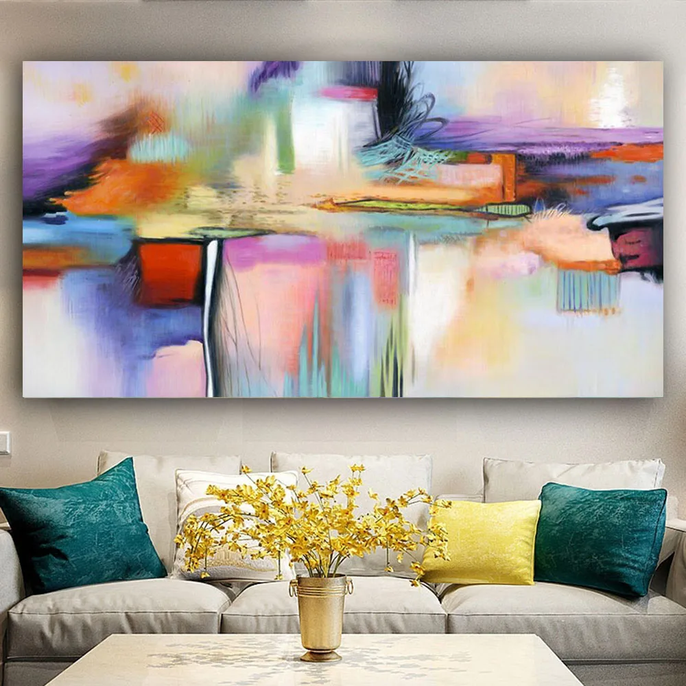 

Home Painting Wall Art Canvas Print Abstract Painting Picture For Living Room Home Decor No Frame