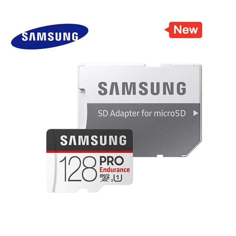 SAMSUNG карты памяти Micro SD PRO выносливость 100MBs 128 ГБ 64 ГБ 32 ГБ SDXC SDHC Class 10 C10 UHS-I trans Flash Microsd андурино - Capacity: 128G Add Adapter