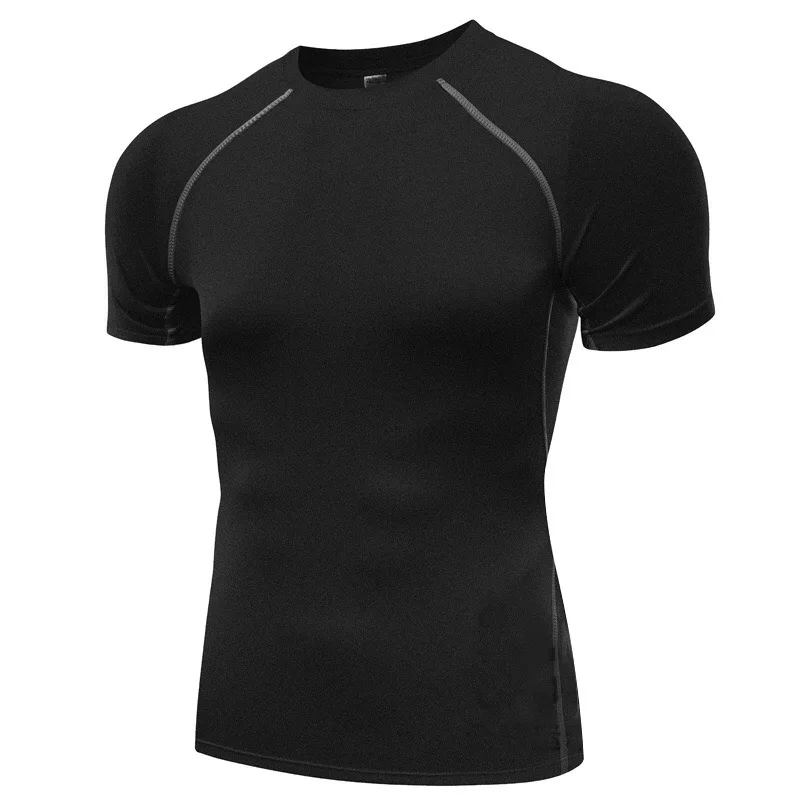 

MMA shorts Boxing jerseys Tight Compression Running Sport T Shirt Fitness Bodybuilding Gym Shirt Outdoor Sport Training Clothing