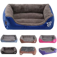 s 3xl puppy dog bed cushion sofa pet beds for dogs waterproof bottom soft warm cat bed house petshop dropshipping hondenmand
