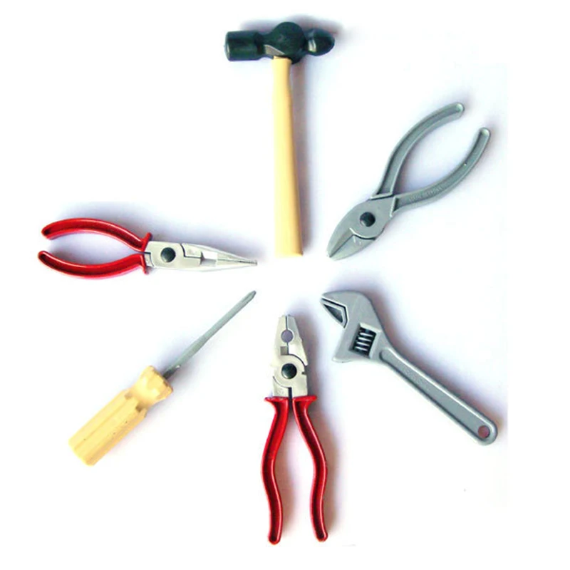 6 шт./компл. Обучающие ремонтные инструменты игрушка для детей раннее образование