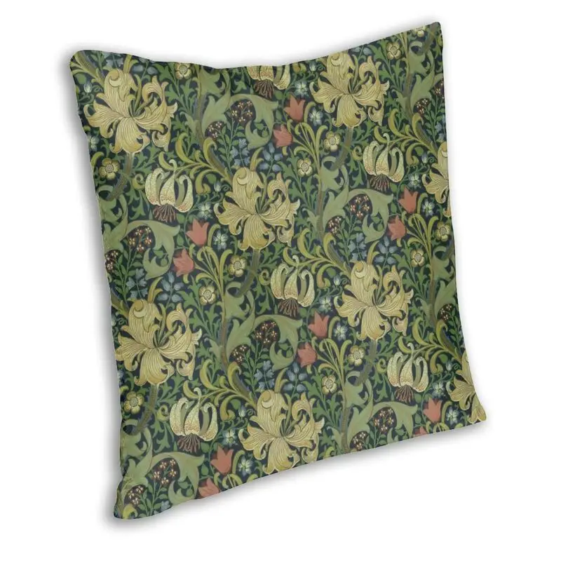 Наволочка на подушку в скандинавском стиле Вильям Морриса | Дом и сад