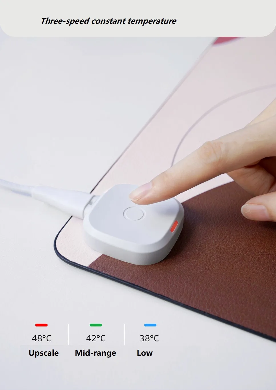 

2020 Winter table warming mat Office desktop heating mouse pad Sedentary reminder 3 temperature control table mat