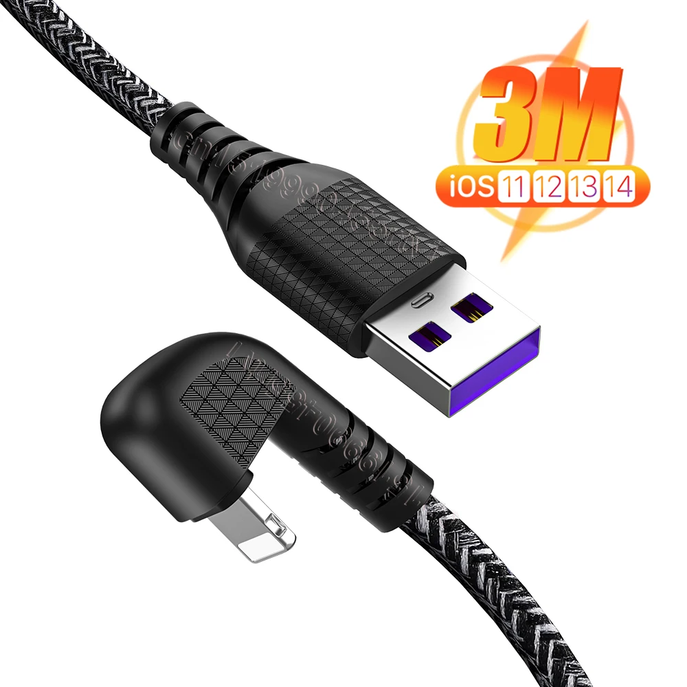 USB-кабель для быстрой зарядки 180 градусов 1/2/3 м | Мобильные телефоны и аксессуары