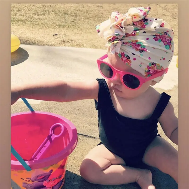 Милые детские шапочки для новорожденных девочек с бантом больниц шапочка