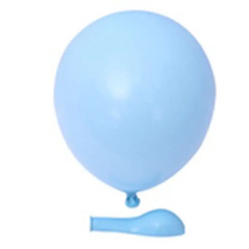 Macaron Blue 20 шт. 5/10 дюймов латексные воздушные шары в виде Макарон карамельного цвета надувные шары для девочек на день рождения, свадьбу, вечеринку - Цвет: Macaron Blue