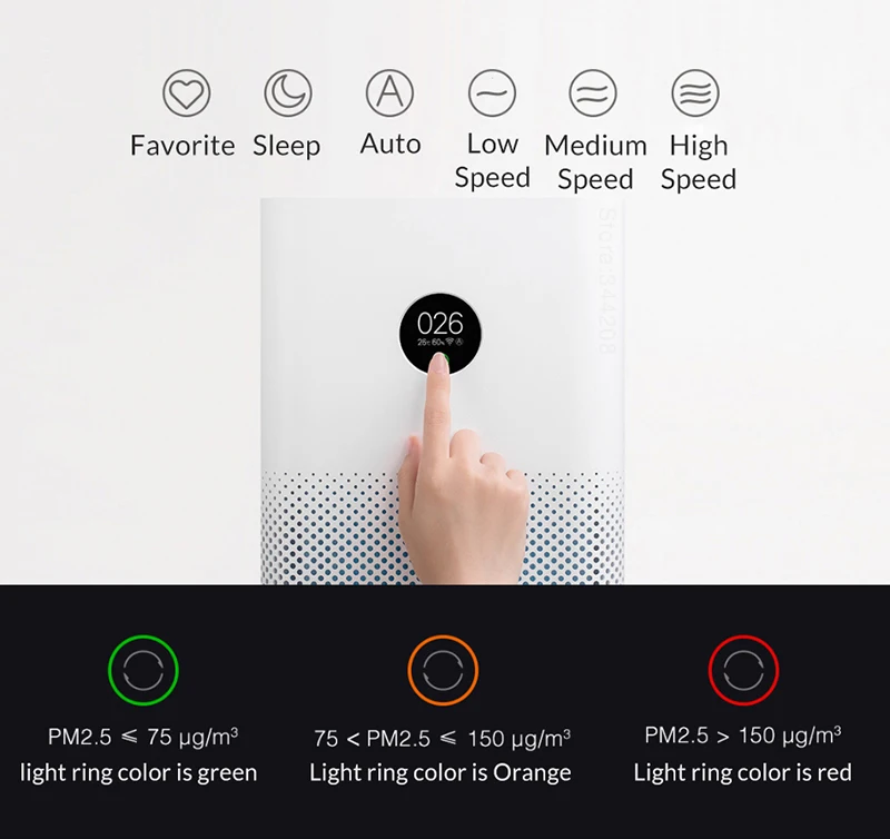 XIAOMI MIJIA очиститель воздуха 3 умный бытовой стерилизатор для очистки воздуха дополнение к формальдегиду мойка Hepa фильтр Smart wifi