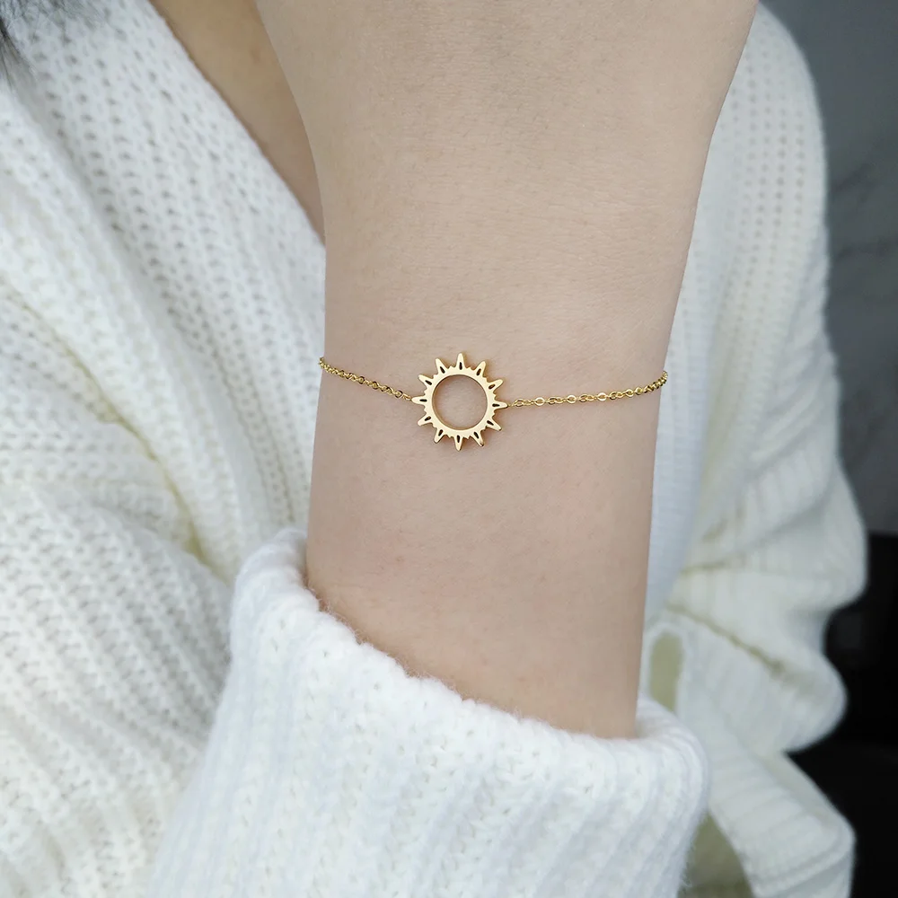 Браслет-цепочка женский из нержавеющей стали