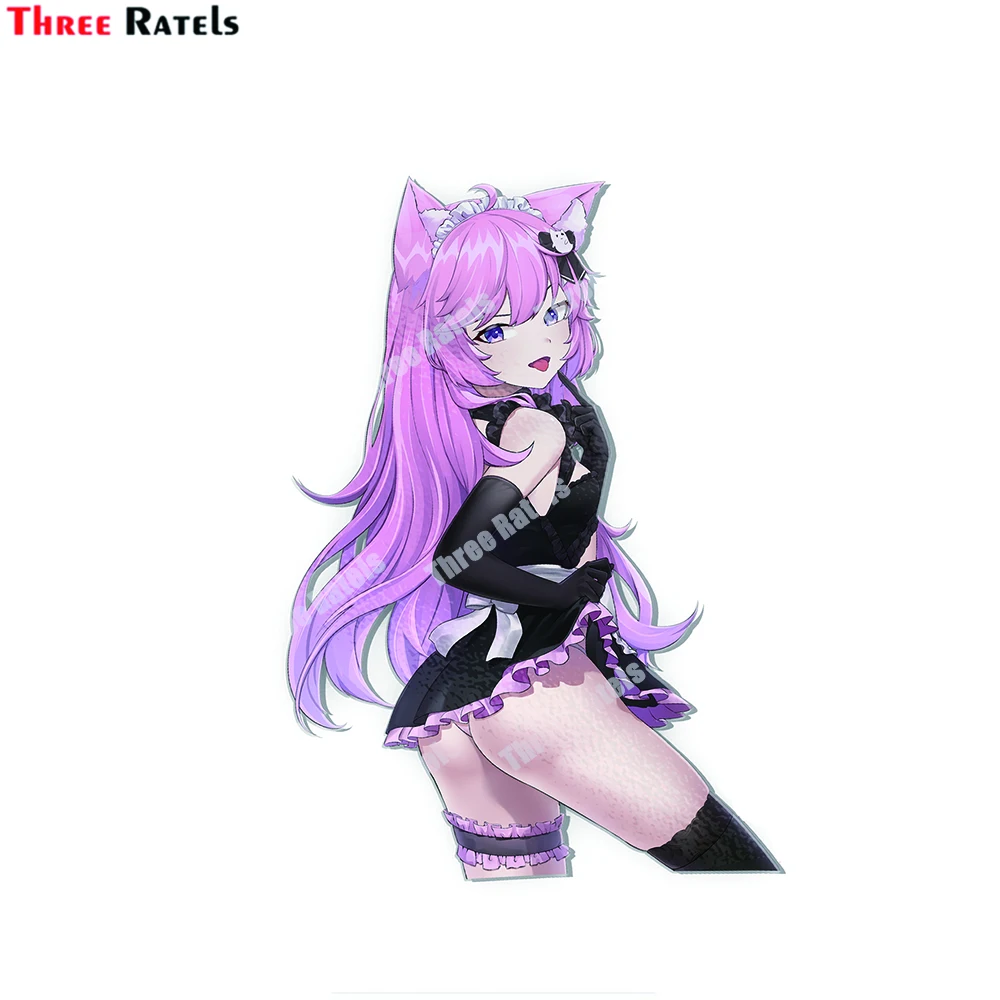 

Three Ratels D108 Maid Nyanners Sticker Anime Window Decorative Accessories Creative Decal