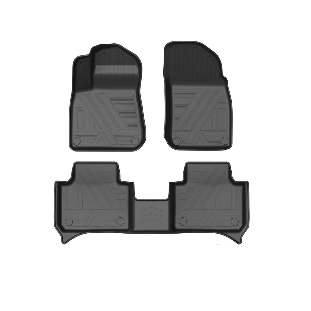 

Porsche Cayenne Custom Car All-Weather TPE Floor Foot Mat Black Full Set Trim to Fit For 2019 2020 Modified Accessories