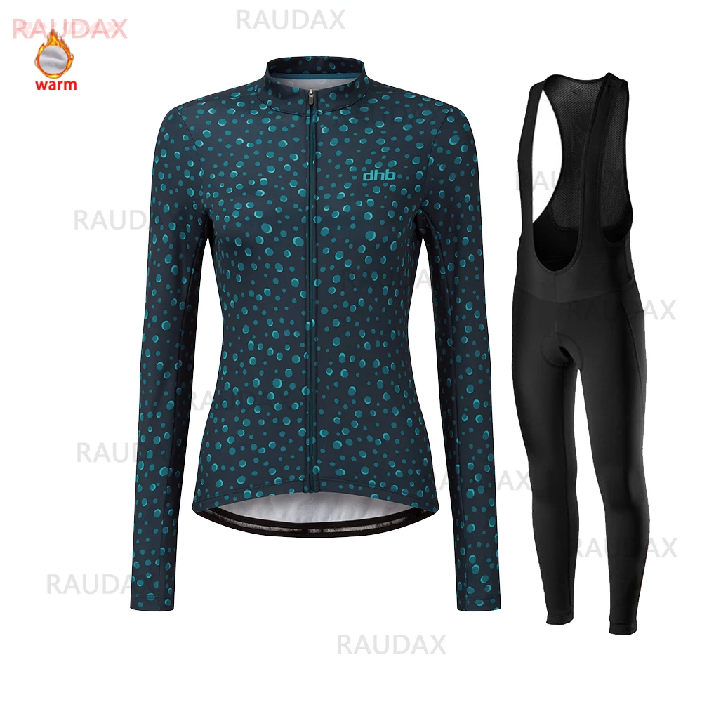 Женская зимняя велосипедная кофта с длинным рукавом 2021 MTB Зимняя утепленная