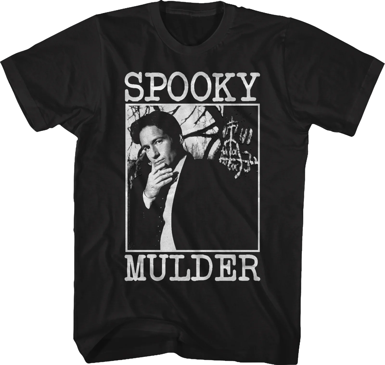 С принтом &quotСекретные материалы: Жуткий Малдер Футболка мужская