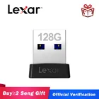 100% Оригинальный USB флеш-накопитель Lexar S47, USB 3,0, 128 ГБ, максимальная скорость чтения, 250 МБс., мини-U-диск, флешка, 32 ГБ, 64 ГБ, карта памяти