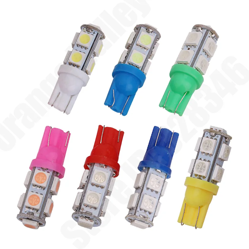 500 шт. Цена по прейскуранту завода-изготовителя T10 9 SMD W5W 5050 светодиодный