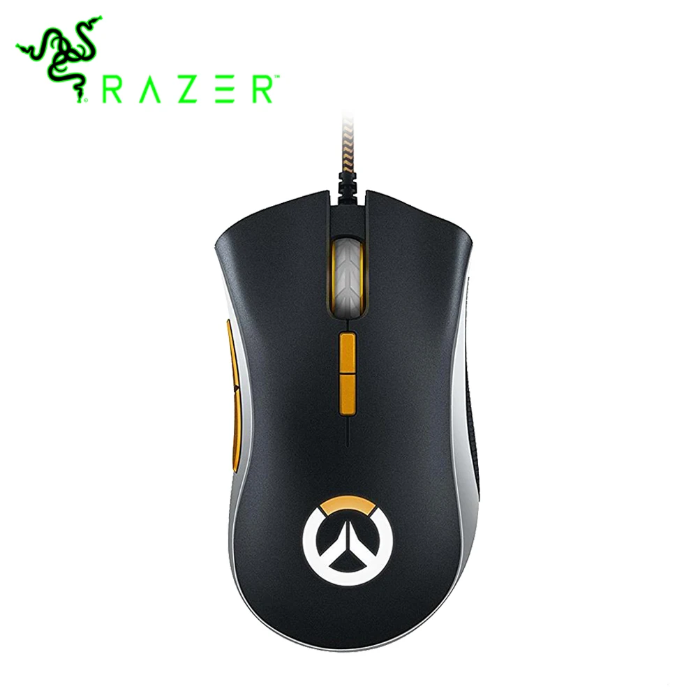 Проводная игровая мышь Razer DeathAdder Chroma Overwatch Edition эргономичная Lighting