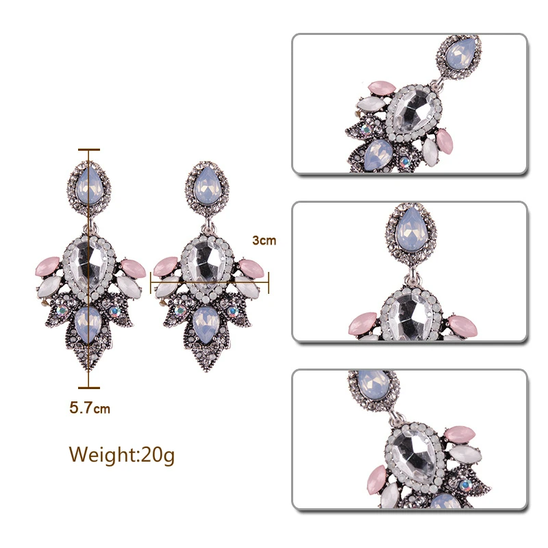 Очаровательные Подвесные серьги для женщин свадебный подарок роскошный