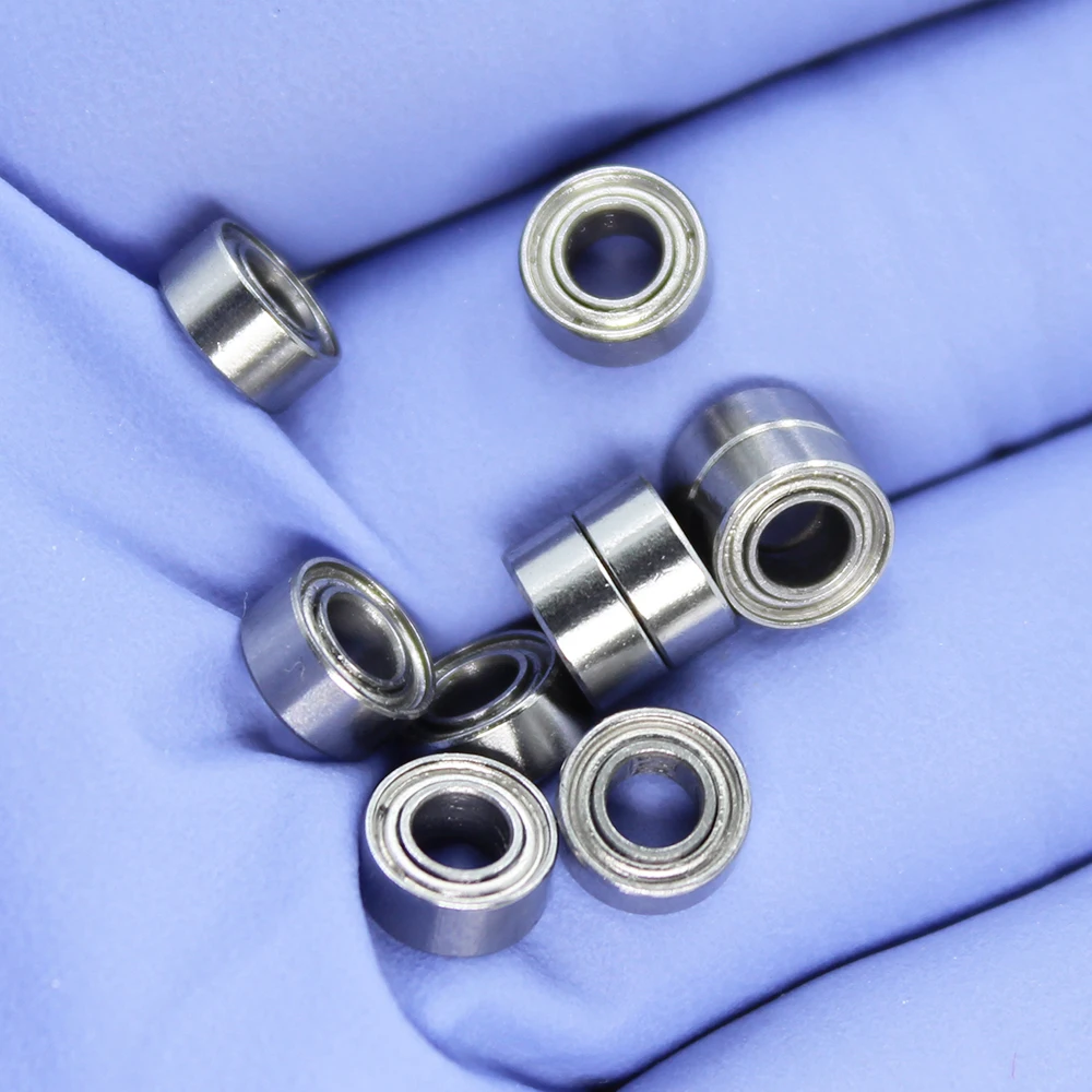R144ZZ подшипник флейта (10 шт.) 1/8 &quotx1/4&quot x7/64 &quotФлейта R144 для радиоуправляемых