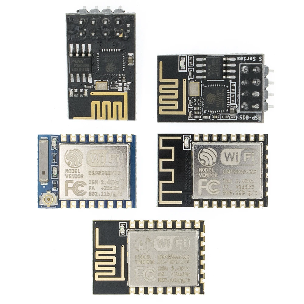 

100pcs ESP8266 ESP01/ ESP-01S/ESP-07/ESP-12E/ESP-12F remote serial Port WIFI wireless module intelligent housing system Adapter