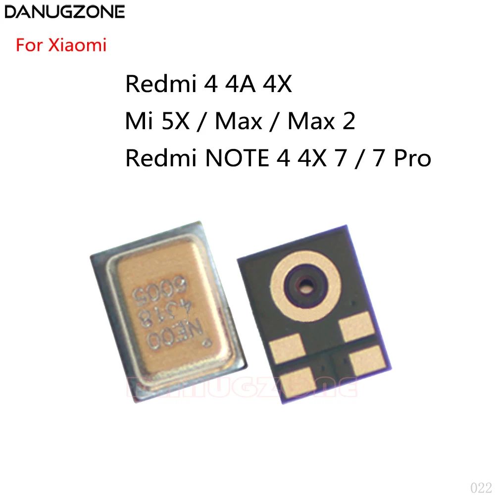10 шт./лот для Xiaomi Redmi NOTE 7 Pro 4 4X / Mi Max 2 5X передатчик микрофона микрофонный