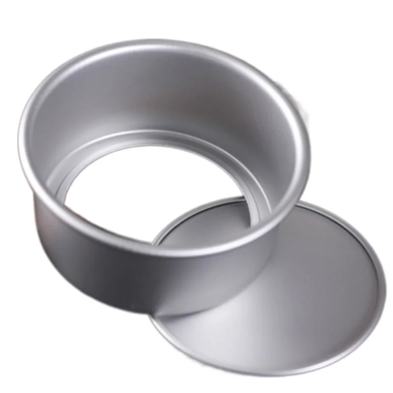 

High quality Aluminum cake mold round Non Stick Bottom Pan Bakeware Round Cake Baking Mould 4 6 inch Cake Mold Bottom removable