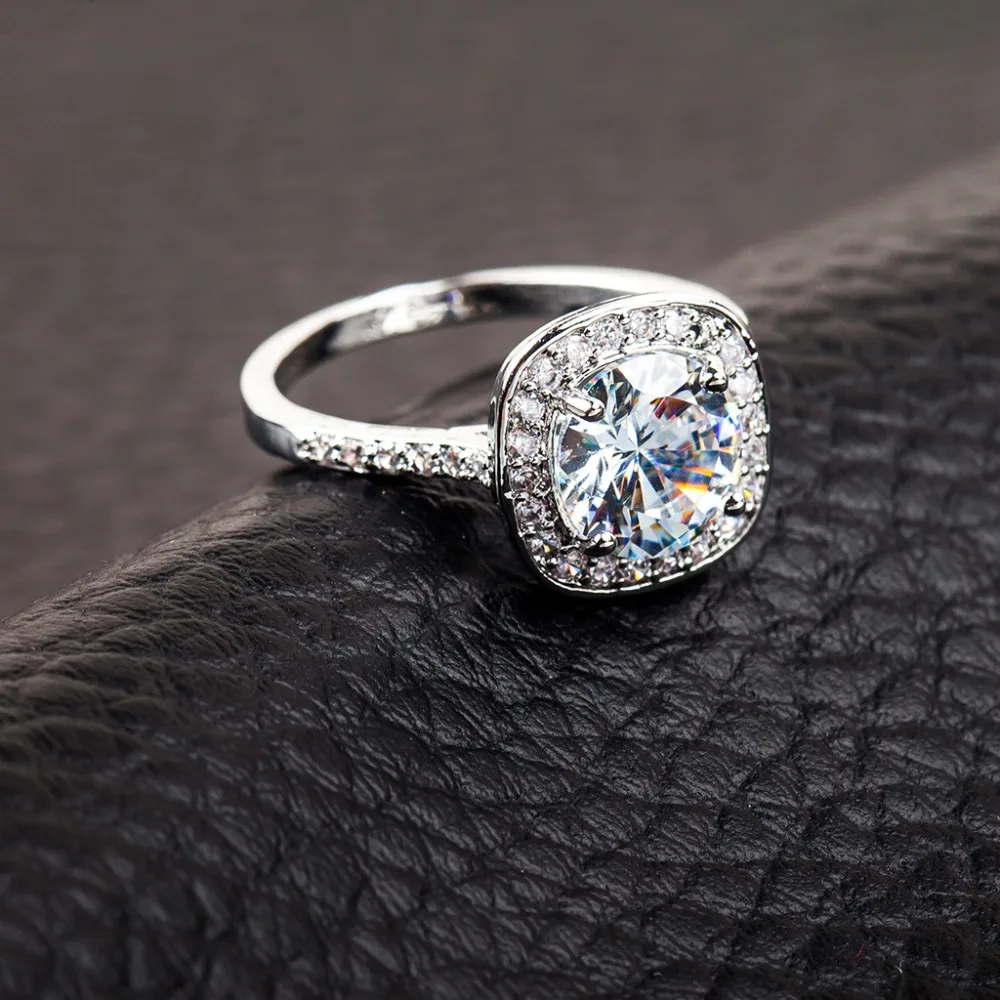 Модное обручальное кольцо с фианитом 2021 Изящные Ювелирные изделия Женское Claddagh