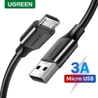 Кабель Ugreen Micro USB, для Samsung S7, Xiaomi, Redmi, HTC, LG, Android мобильный телефон, 3 А