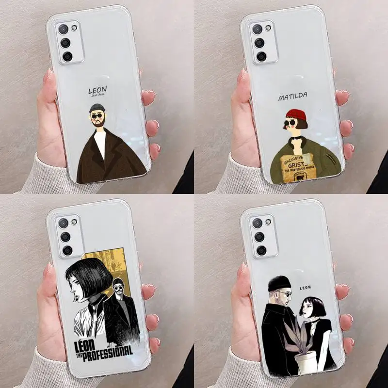 

Leon Phone Case Transparent For oppo RENO A 1 2 3 4 5 7 8 Z 2Z SE ACE PRO moible bag