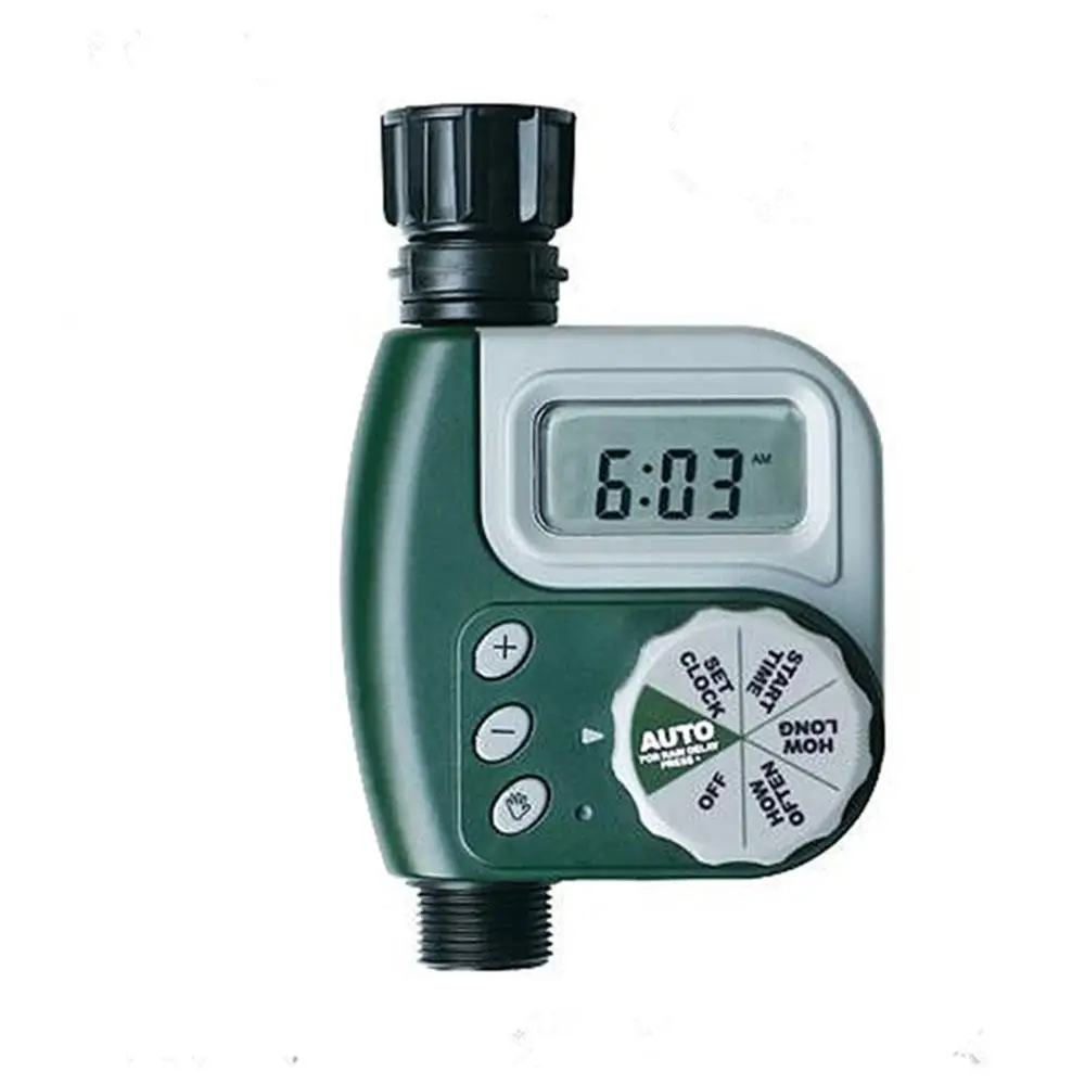 

G3/4 Interface Irrigation Timing Device Water Timer The Flower Beds Home Garden Simple Operation Planting Gardener Botany ABS