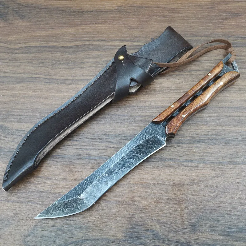 Новое поступление японский самурайский меч Desert Ironwood с ручкой уличный прямой нож