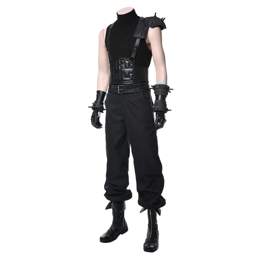 Final Fantasy VII 7; маскарадный костюм для костюмированной вечеринки; Униформа; обувь для взрослых; костюм для Хэллоуина
