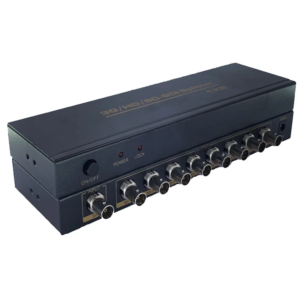 NK-918 SDI один вход и восемь выходов распределитель SD/HD/3g SDI 1x8 сплиттер