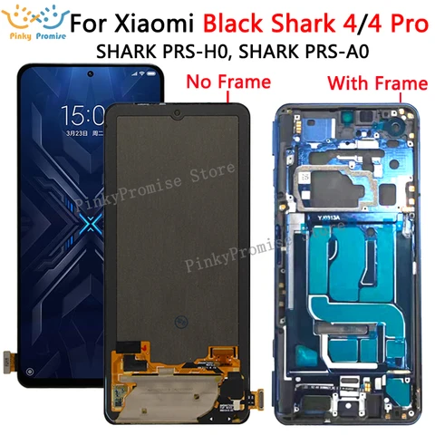 Amoled для Xiaomi Black Shark 4 Shark PRS-H0/A0 ЖК-экран с сенсорным экраном дигитайзер для BlackShark 4 Pro 4Pro LCD