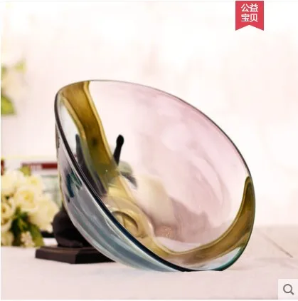 Стеклянная ваза Европейского цвета мебель для гостиной украшение ТВ шкафа