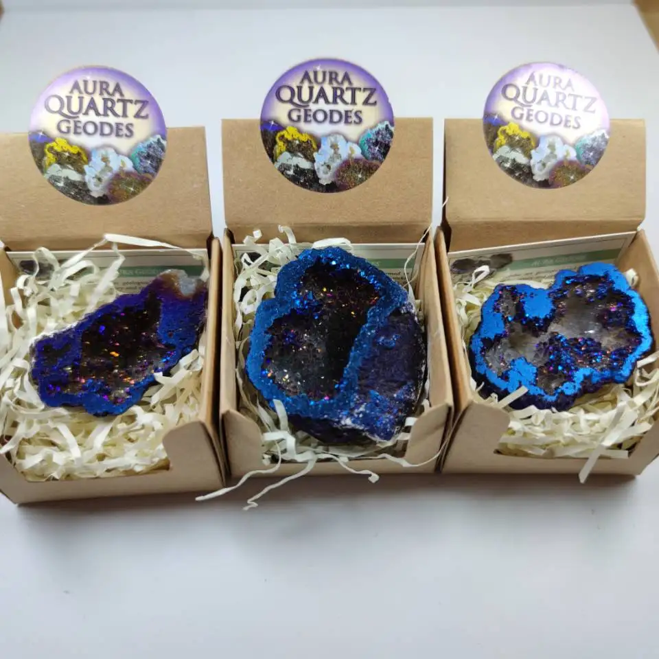 1 шт. Агатовая аура DRUZY|Камни| |