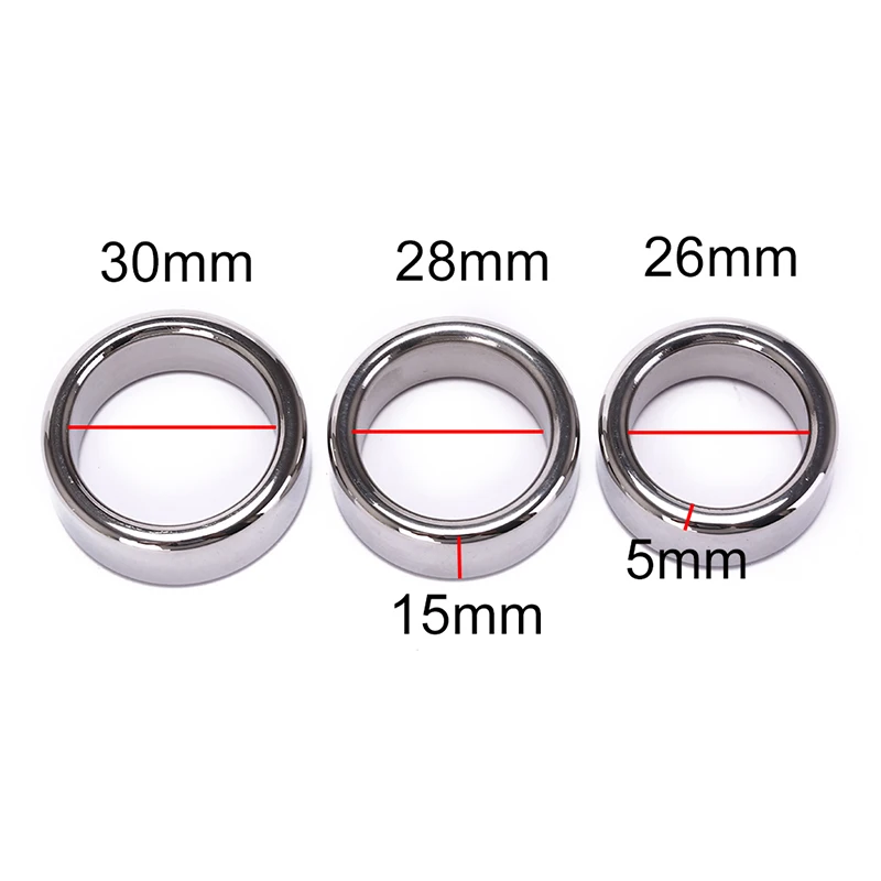 Металлические Кольца для пениса клетка Нержавеющая сталь БДСМ задержки