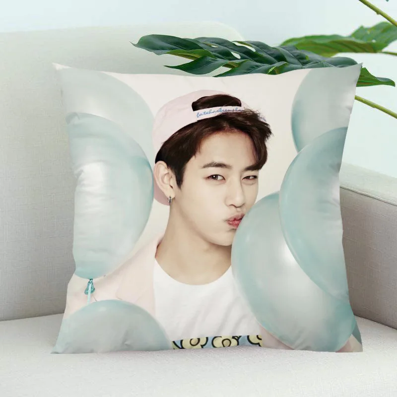 B.A.P накидка для подушки Спальня дома или офиса декоративные наволочки квадратная