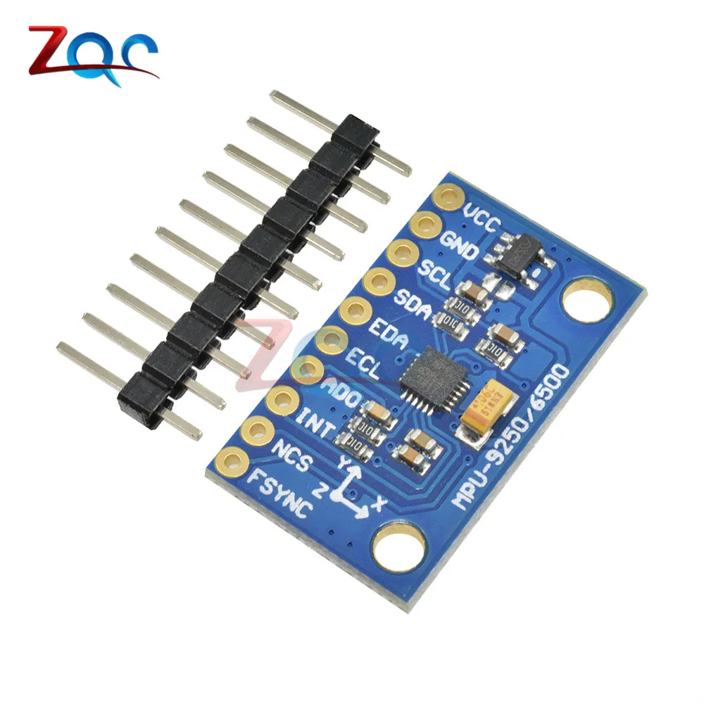 

IIC/I2C MPU-9255 MPU9255 трехосевой гироскоп ускоритель модуль датчика магнитометра GY-9255 3-5 в плата питания