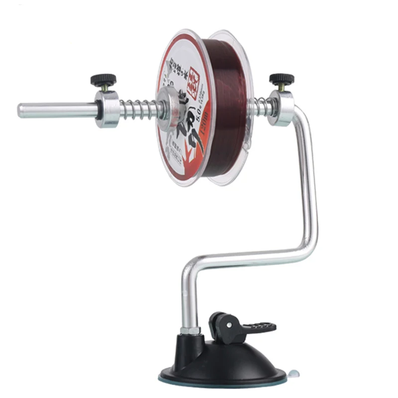 

Aluminum Alloy Fishing System Line Winder Reel Spooling Winding Suction Cup Spooler Outdoor Fishing Tools Accessories