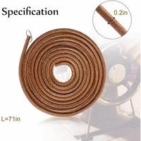 2pcs sewing machine treadle belt domestic sewing machine leather belt household vintage sewing machine treadle belt with hook