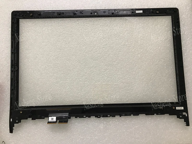 15 6 laptop touch panel screen digitizer glass sensor lens replacement with frame for lenovo flex 2 15 20405 2 15d free global shipping