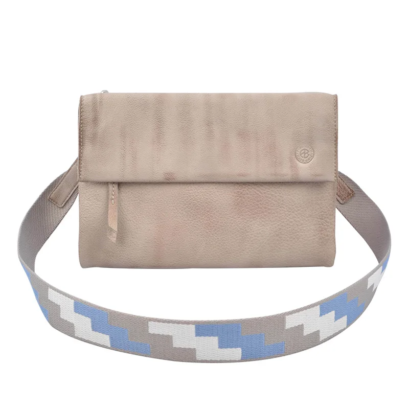 

Original design niche messenger bag cover the first layer of cowhide women's bag leisure retro women's bag factory