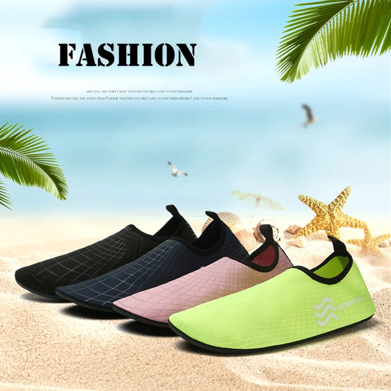 

Summer Mans Soft Quick Dry Sports Water Shoes Male Beach Sneakers Diving Beach Surfing Slippers Swimming Breathable Shoes