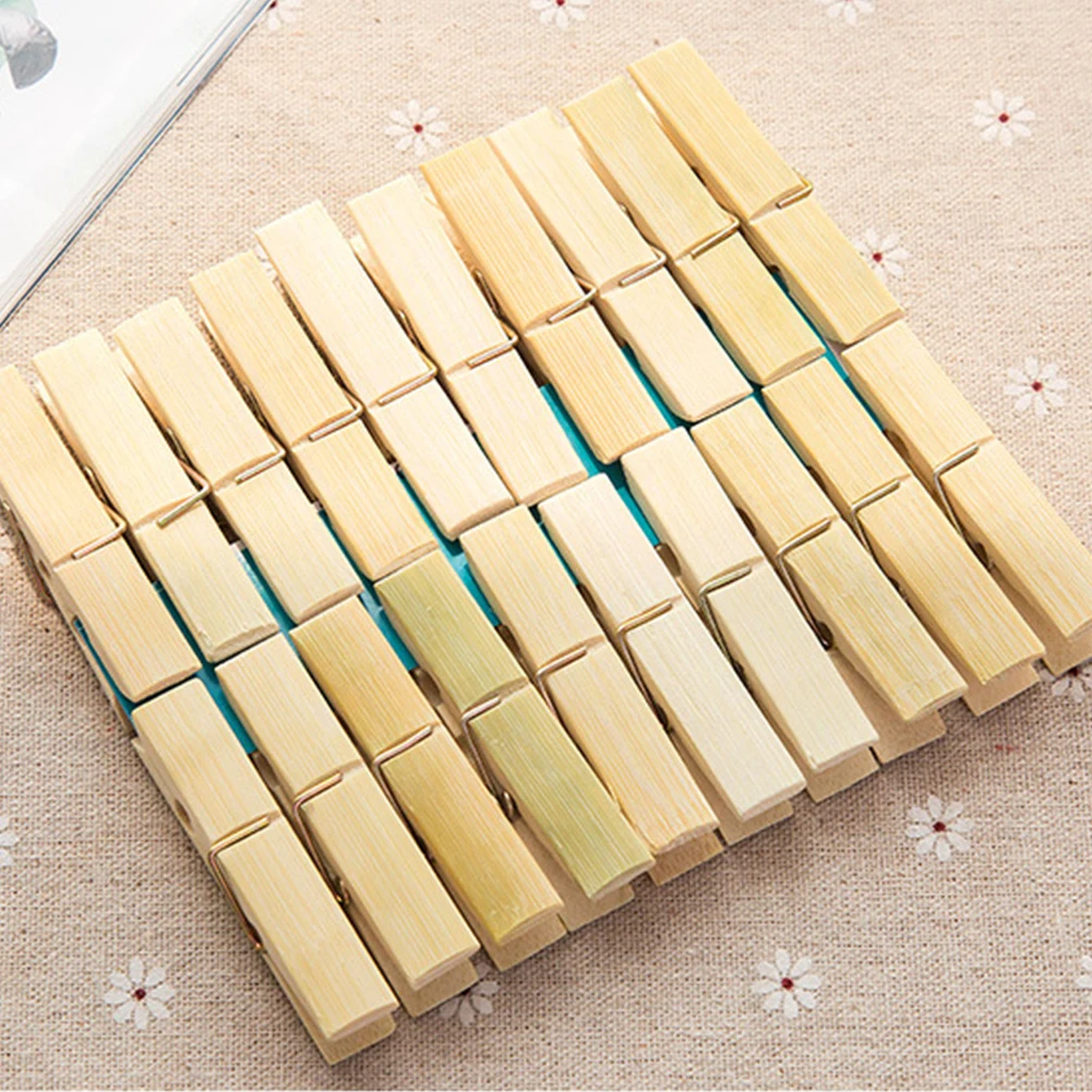 6 см натуральный бамбук бытовой многофункциональный закусок зажим устойчивые к
