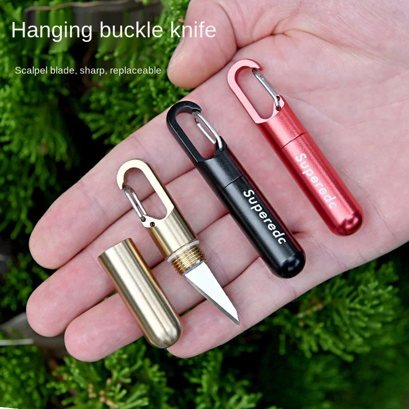 Медный креативный нож встроенный разделенный Экспресс-нож для искусства