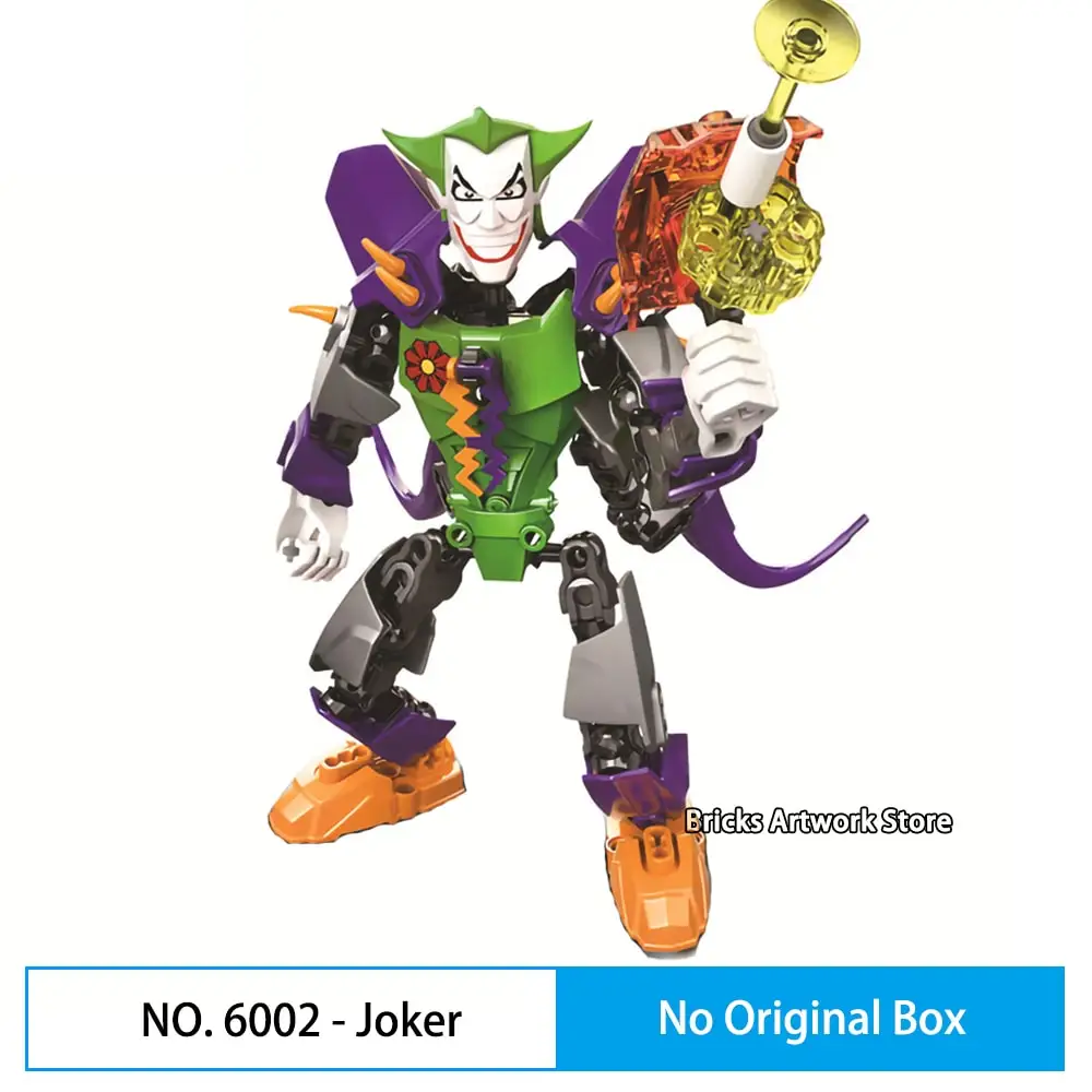 6003 no box 8 шт., подходят для супергероев Marvel, Мстителей, Капитана Америки, Бэтмена, мини-фигурки, DIY Модель, строительные блоки, игрушки для детей, подарок - Цвет: 6003 no box