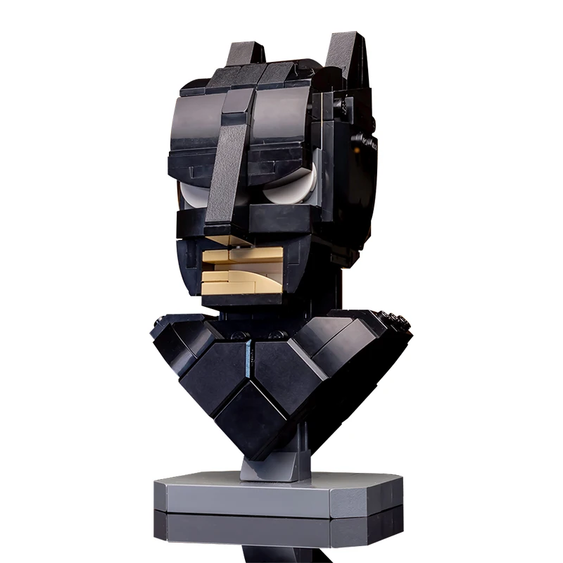 

585pcs MOC Building Blocks Dark Knight Clown Bust Model for 22597 Diy Toy Bricks Figures Toys for Children Kids Christmas Gift