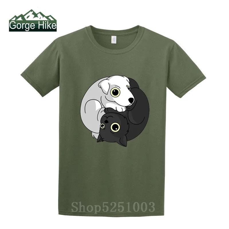 Футболка мужская с коротким рукавом смешной подарок на день рождения кошка и