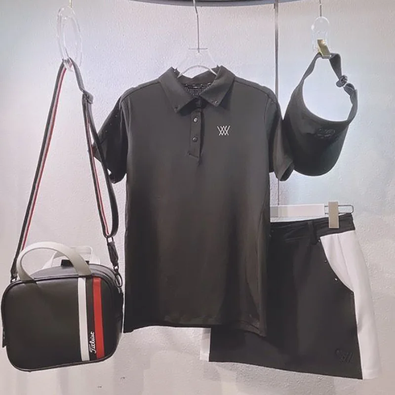 

Golf Women's short-sleeved T-shirt 2021 quick dry sports casual jersey 7012#MKL