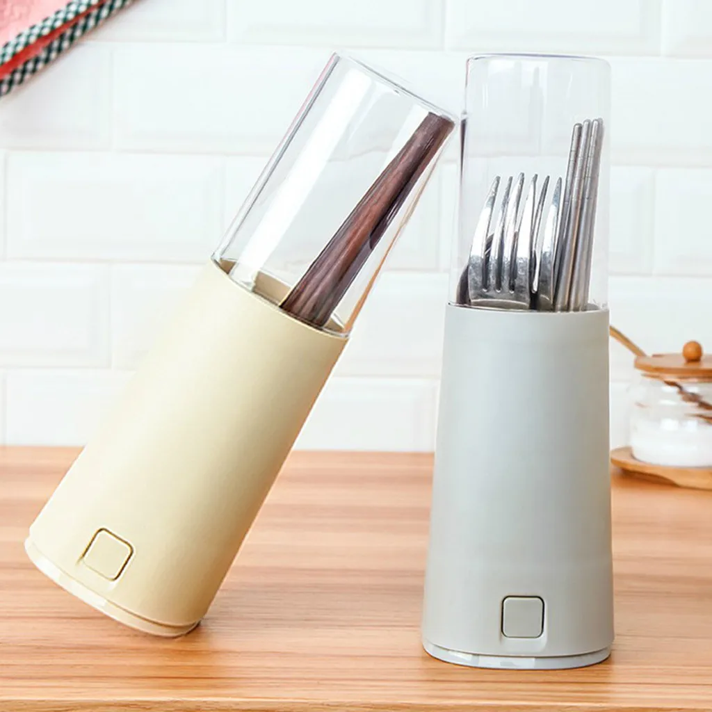 1 шт. держатель для палочек еды коробка хранения столовых приборов сливная