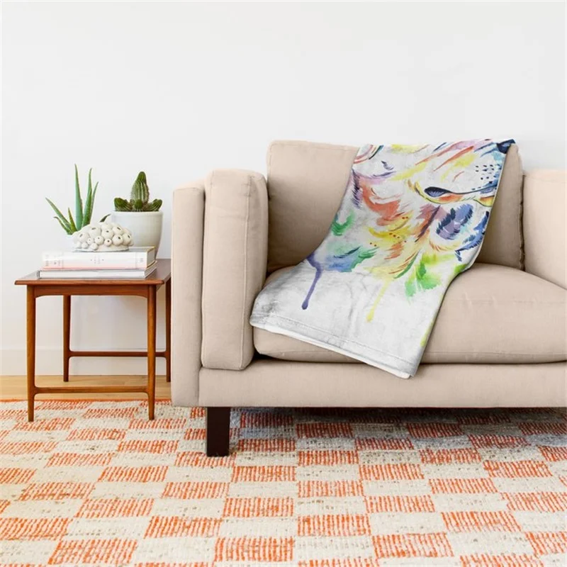 Желтый лабораторный красочный акварельный рисунок-щенок звезда коралловый флис